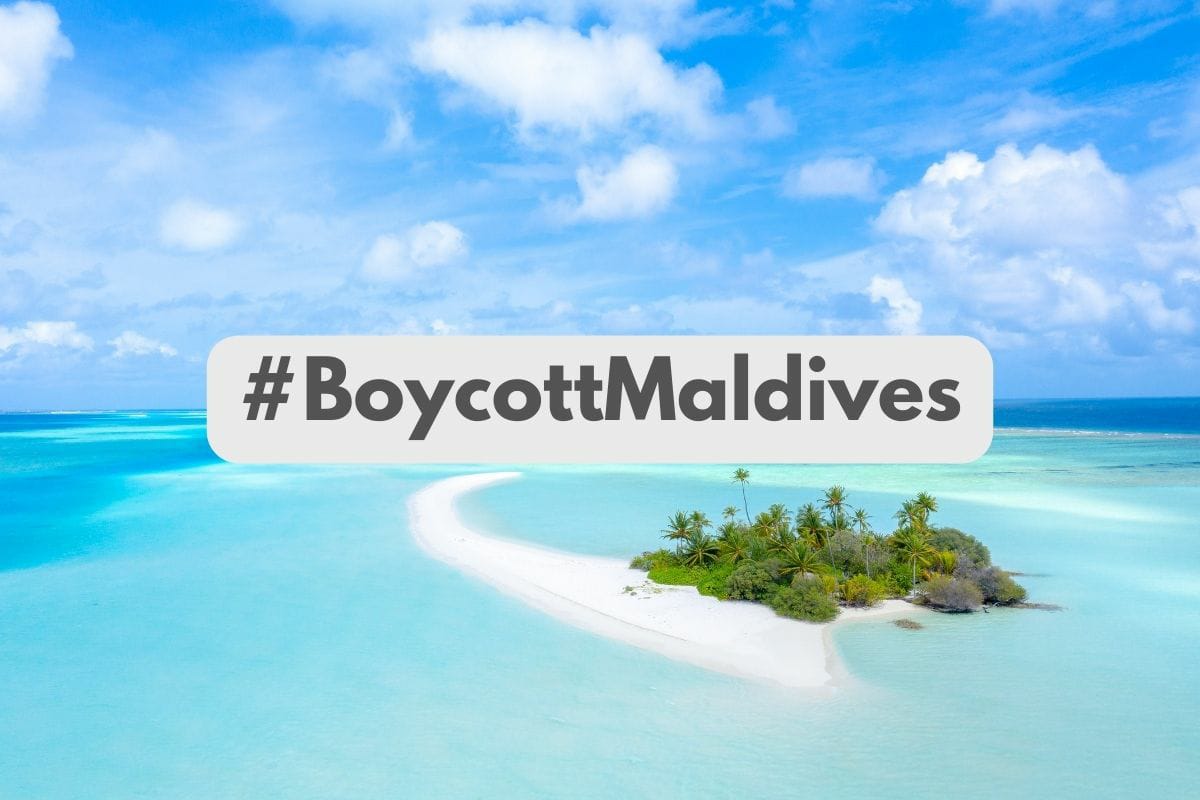 #BoycottMaldives